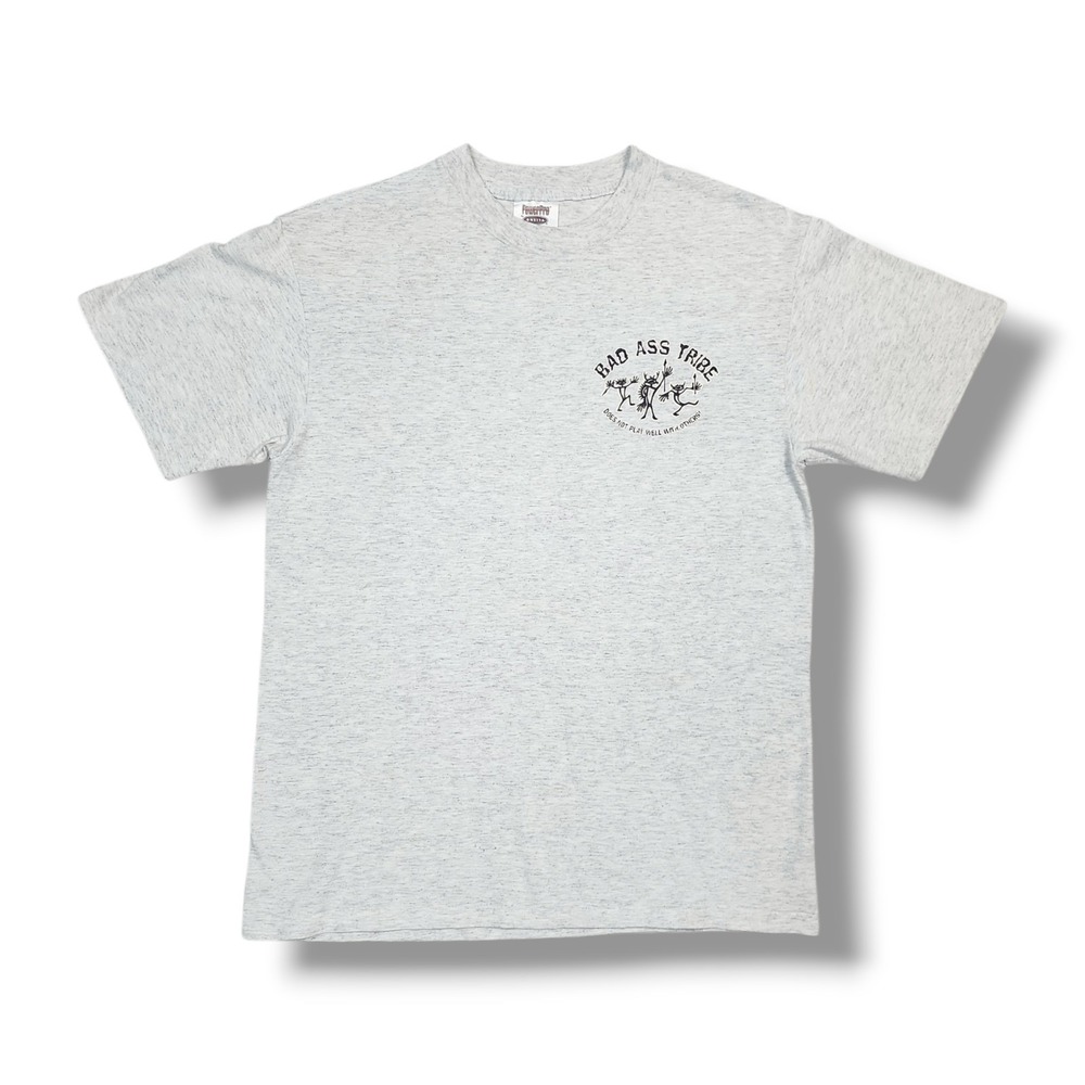 Vintage‎ Phoenix, Arizona "Bad Ass Tribe" Gray Oneita T-Shirt Men's M